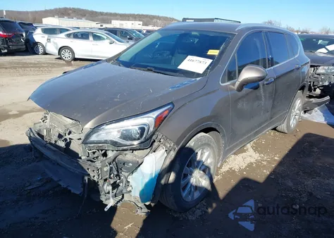 2017 Buick Envision Essence z USA, uszkodzony, nr VIN LRBFXBSA3HD130610